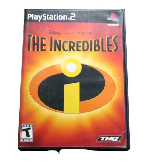 The Incredibles (Sony PlayStation 2, 2004) Disney Pixar‎ CIB - PS2 Black Label - Picture 1 of 4